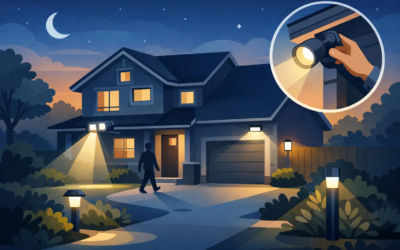 How to Install Security Lighting Outdoors at Home