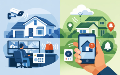 Local Monitoring Versus Mobile Alerts for Homes